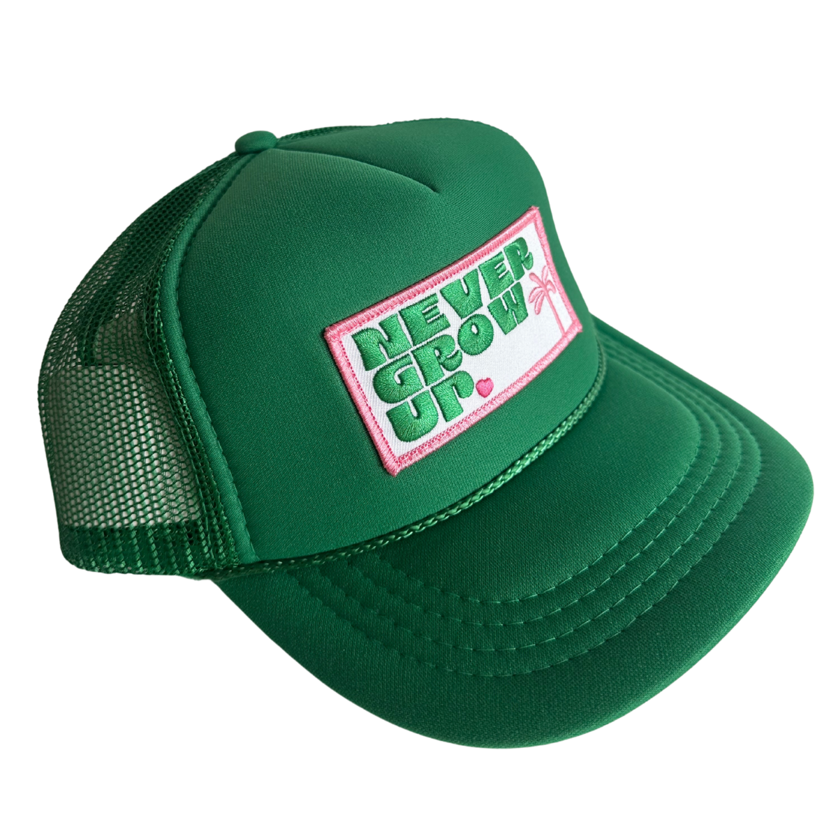 Never Grow Up Kids Trucker Hat