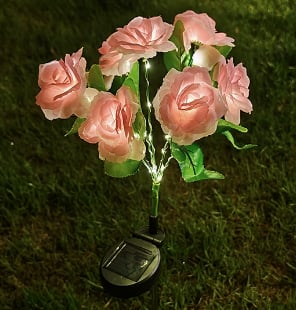 üéÅüî•‚òÄÔ∏è2026 NEW Solar Simulated Garden Lights,upgraded solar panels, IP44 dustproof and waterproof