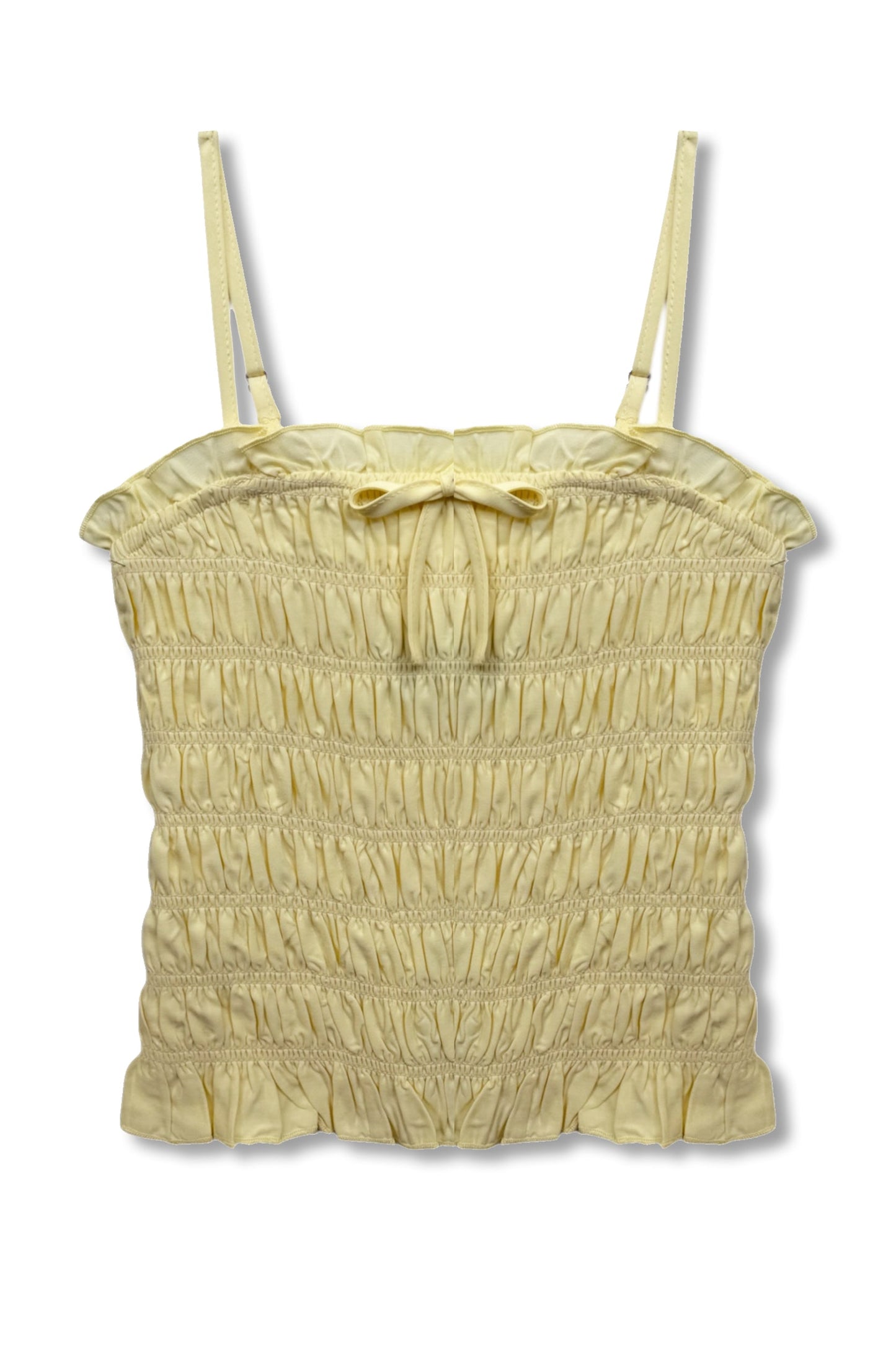 TWEEN ALMA SOLID GATHERED CAMI TOP - FINAL SALE