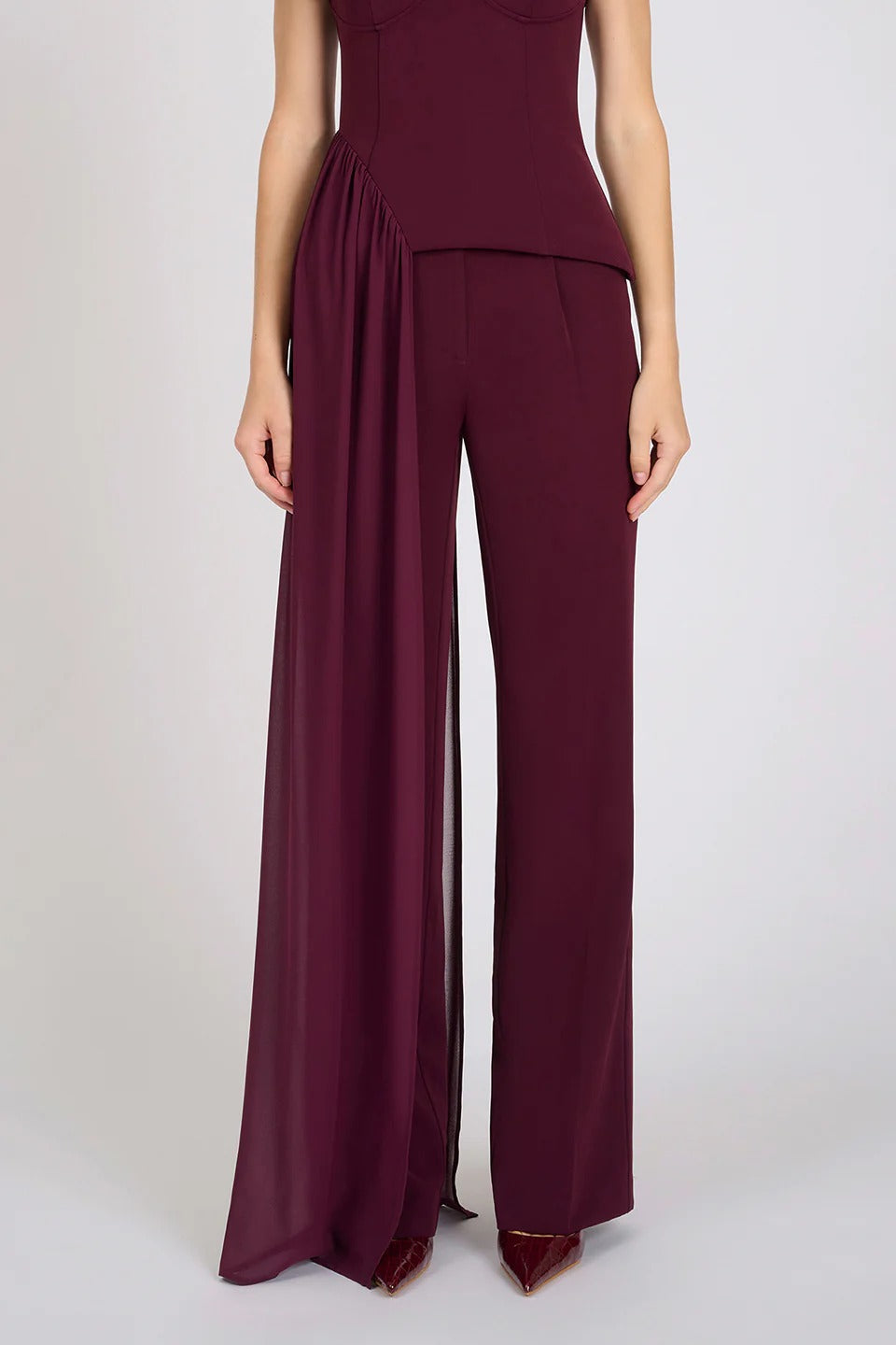 Liora Pants - Deep Plum