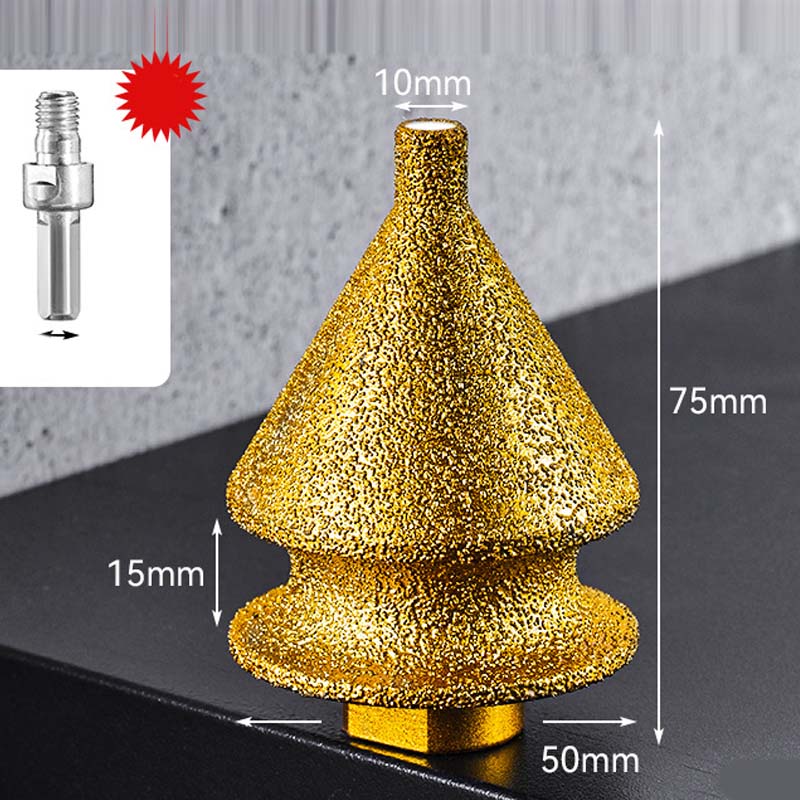 üì¢üì¢ Diamond Chamfering Bit for Grinder ‚Äì Multi-Function, Brazed Diamond, M10 Fit üîß