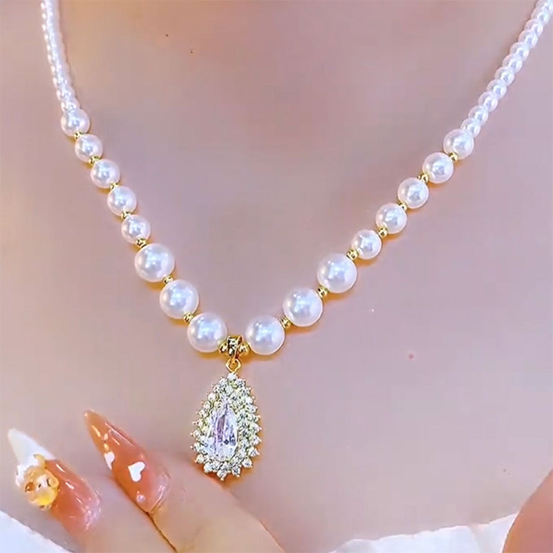 üì¢üì¢40% OFF !! ‚è∞Women‚Äôs Vintage Style Pearl Necklace