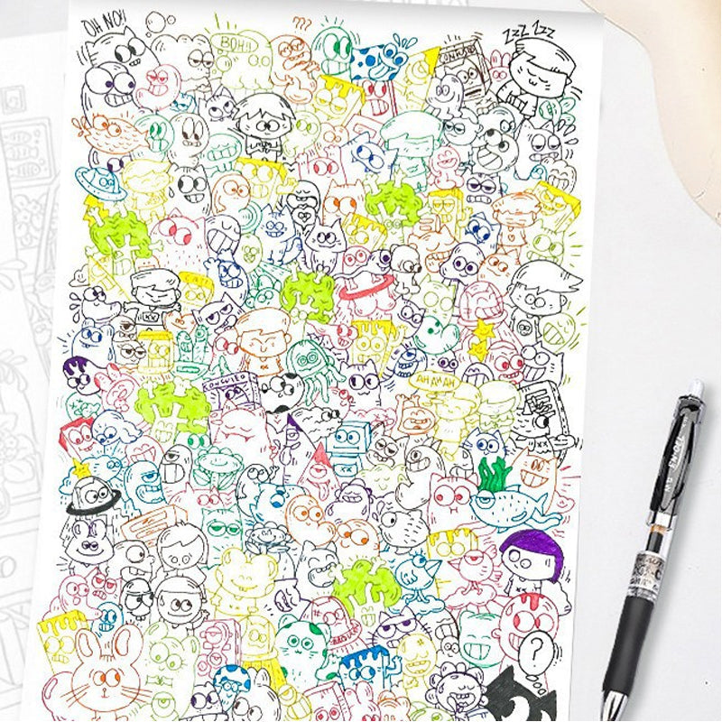 Creative Doodle Art Coloring Book üñåÔ∏èüìñ