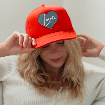More Love Patch Trucker Hat