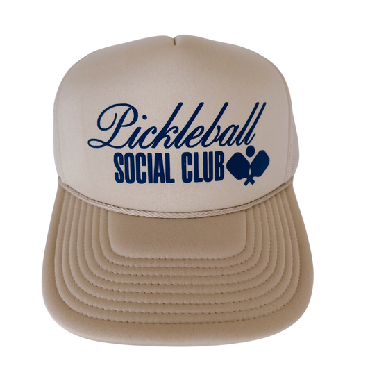 Pickleball Social Club Trucker Hat