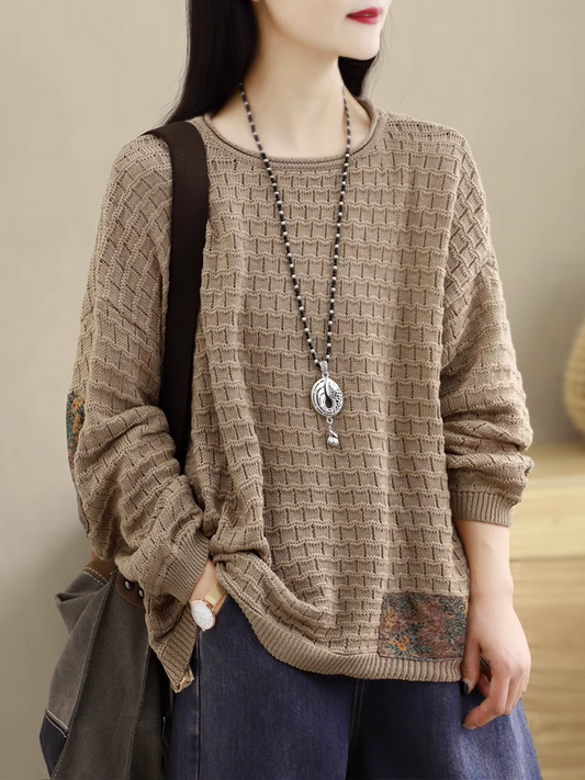 Warm & Stylish Women's Plain Sweater Top | Eva Trends