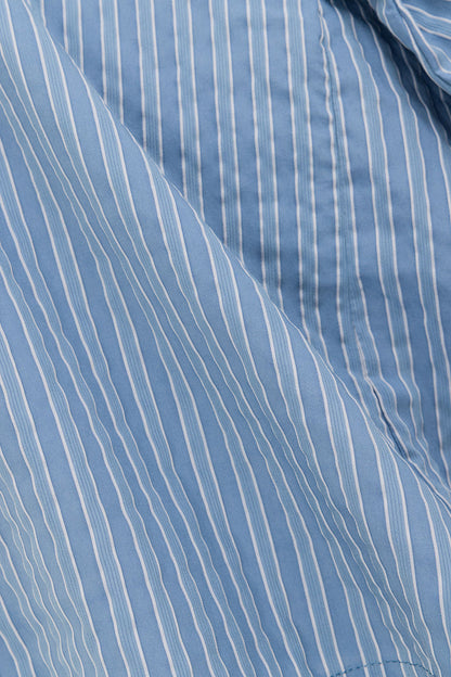 Hailey Top - Blue Stripe