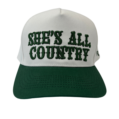 She's All Country Cotton Twill Hat