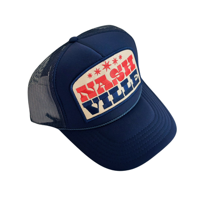 Nashville Patch Trucker Hat