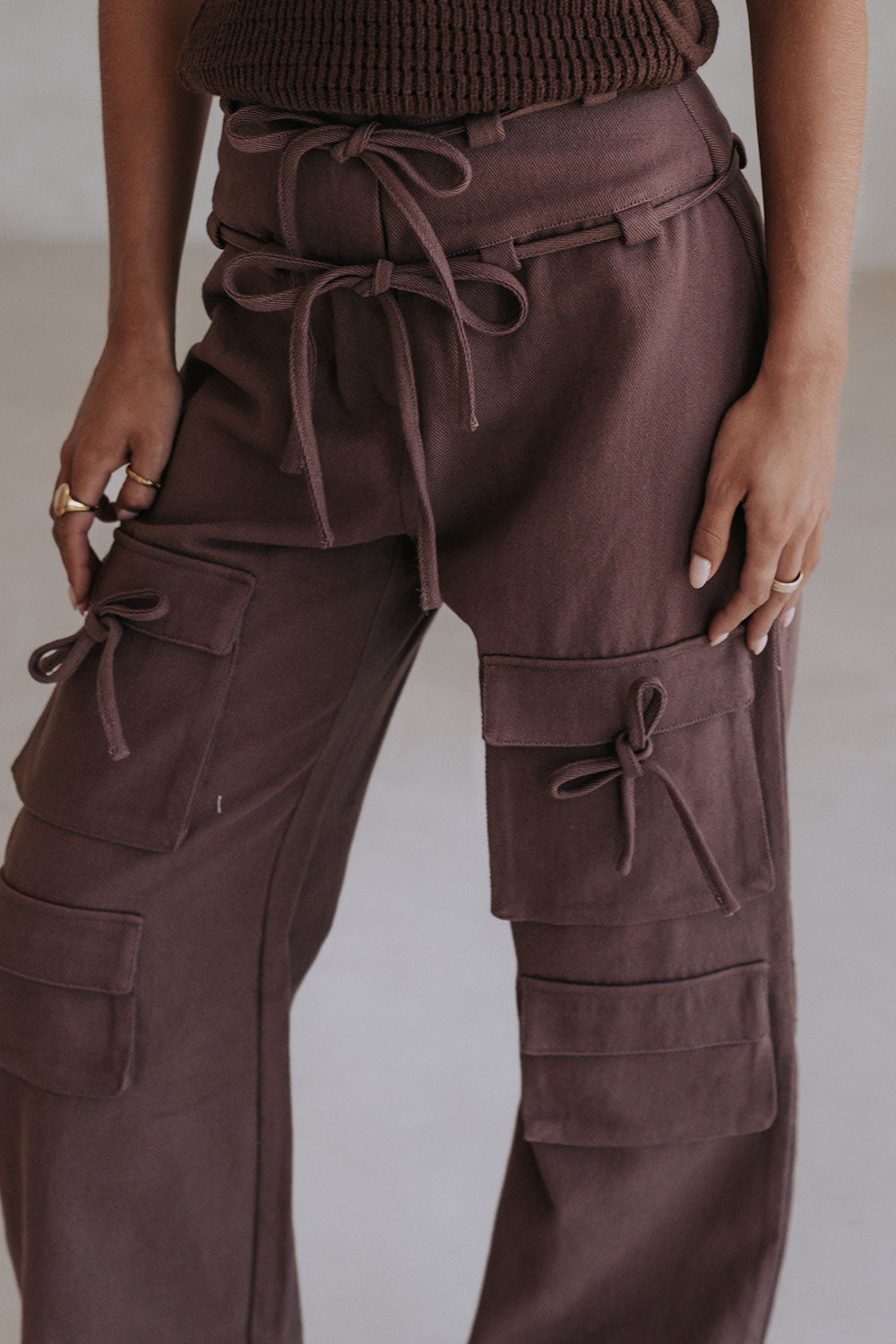 Jaicee Pants - Chocolate