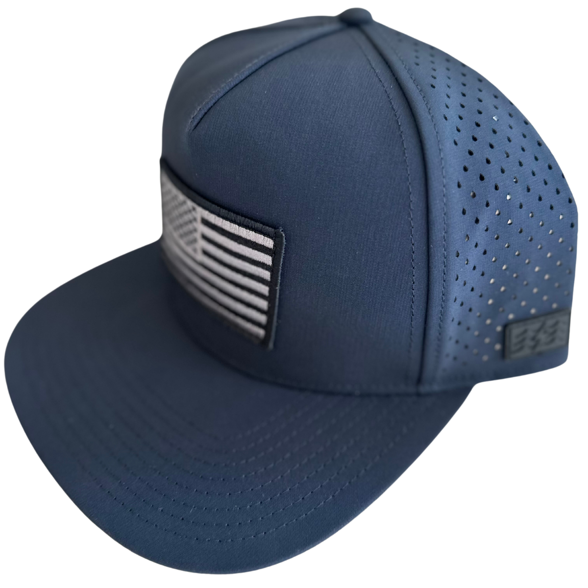 American Flag Mesh Tech Trucker
