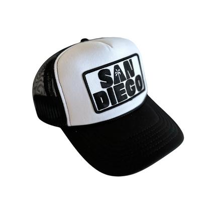 San Diego Palm Patch Trucker Hat