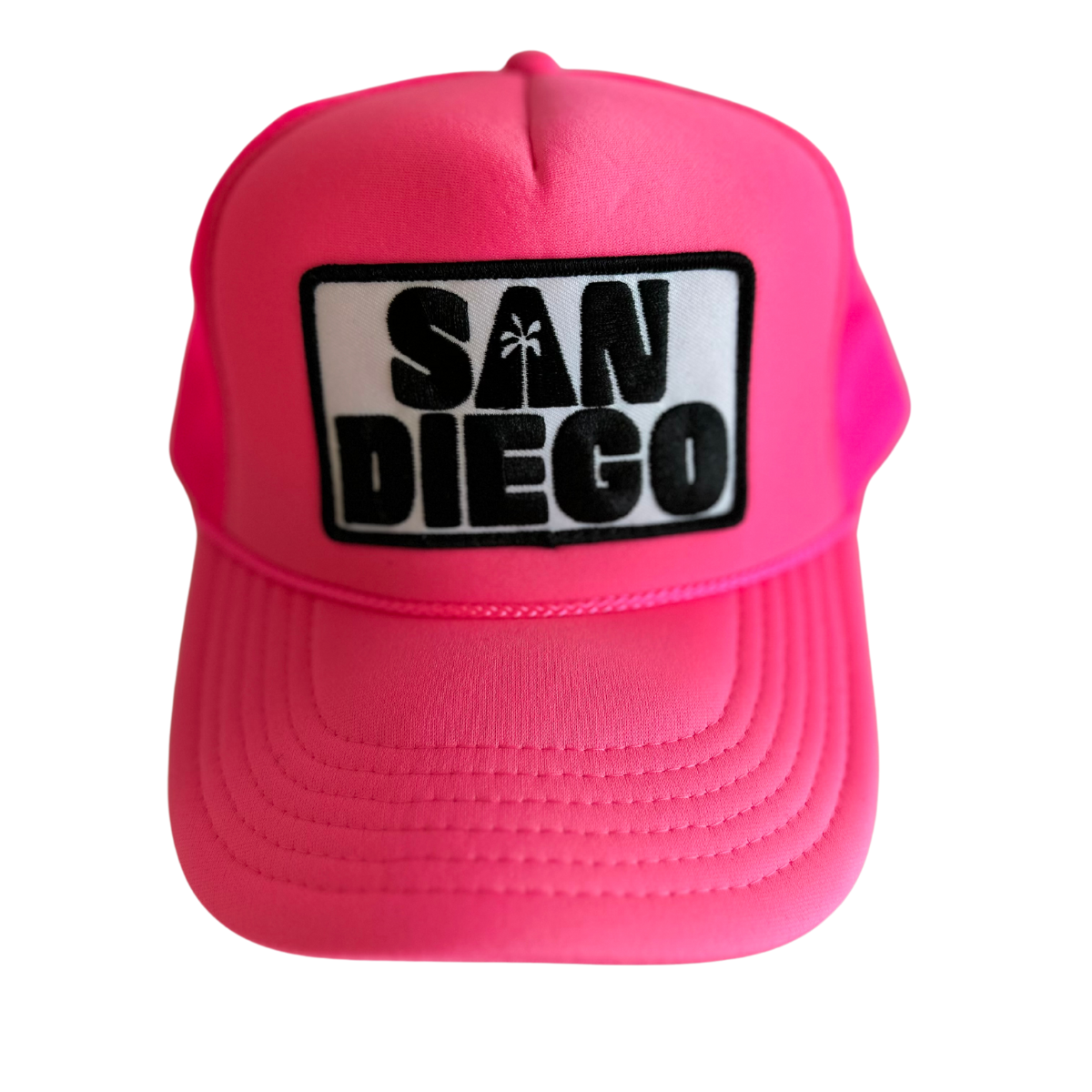 San Diego Palm Patch Trucker Hat
