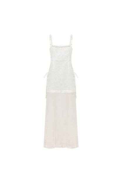 Catalana Dress - White