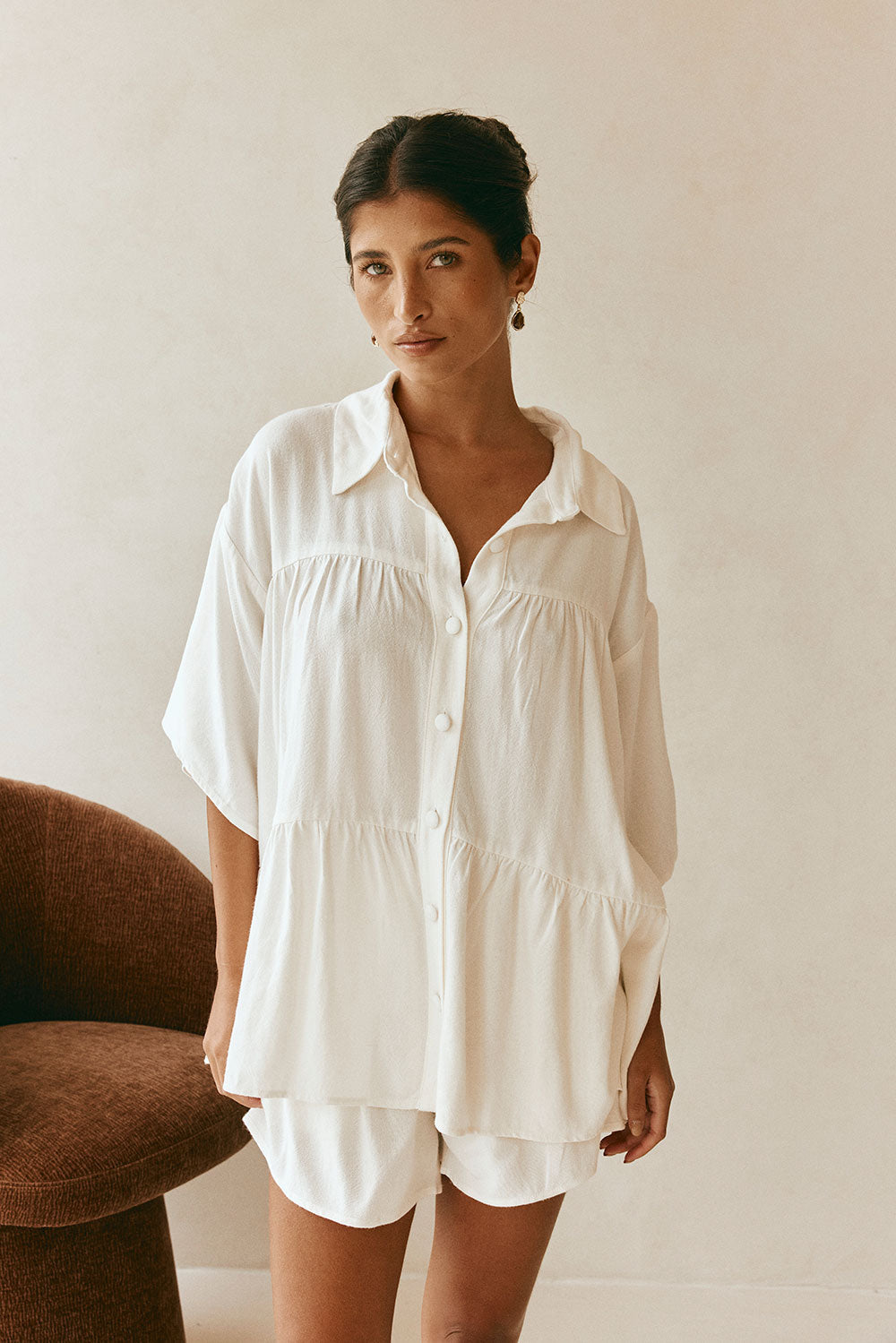 Luna Top - White