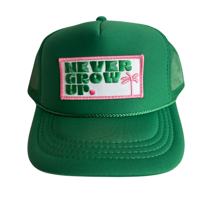 Never Grow Up Kids Trucker Hat