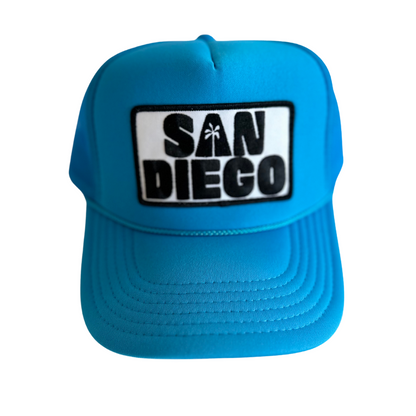 San Diego Palm Patch Trucker Hat