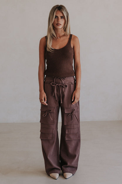 Jaicee Pants - Chocolate