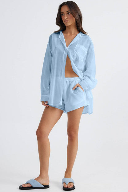Thea Short - Baby Blue