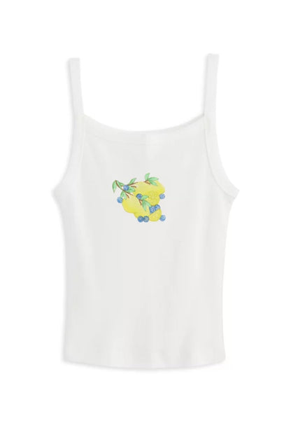 TWEEN LEMON GRAPHIC TANK