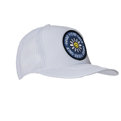 Good Vibes Only II Patch Trucker Hat