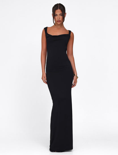 MORANA DRESS - BLACK