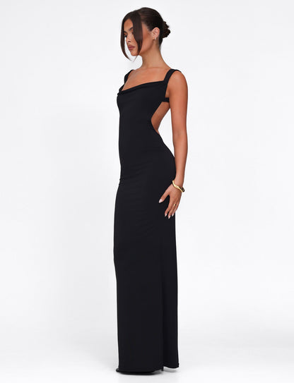 MORANA DRESS - BLACK
