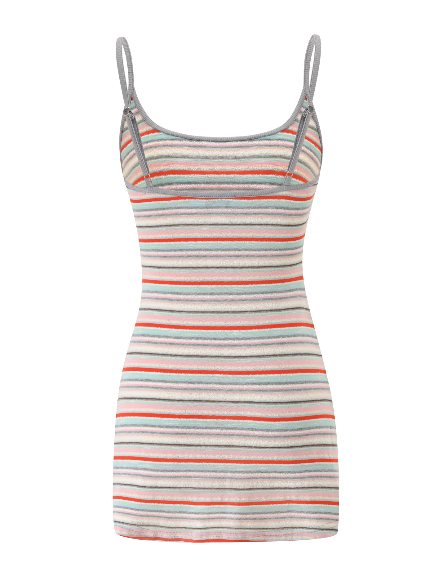 CELESTE MINI DRESS - MINTY STRIPE