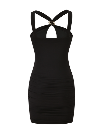 FINCH MINI DRESS - BLACK