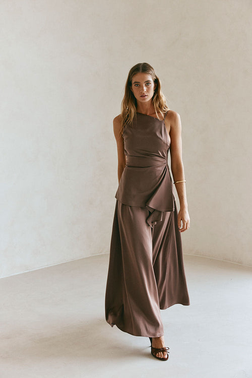 Hailey Skirt - Chocolate