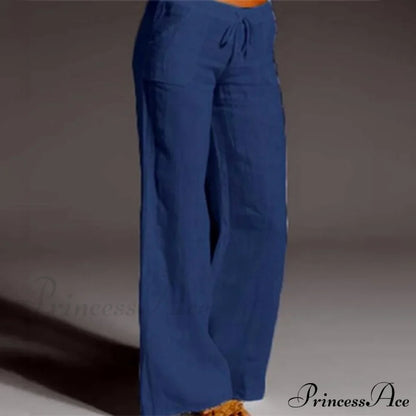 High Waist Casual Loose Wide Leg Pants