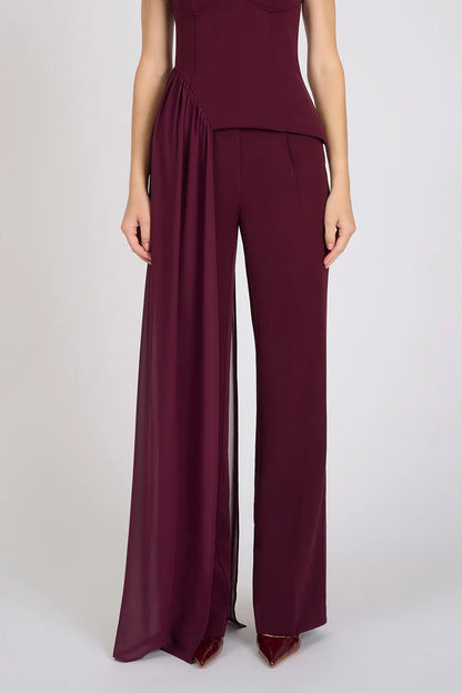 Liora Pants - Deep Plum