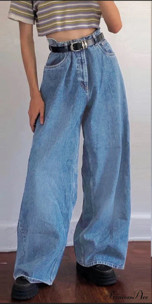 Korean Style Denim Boot Jeans
