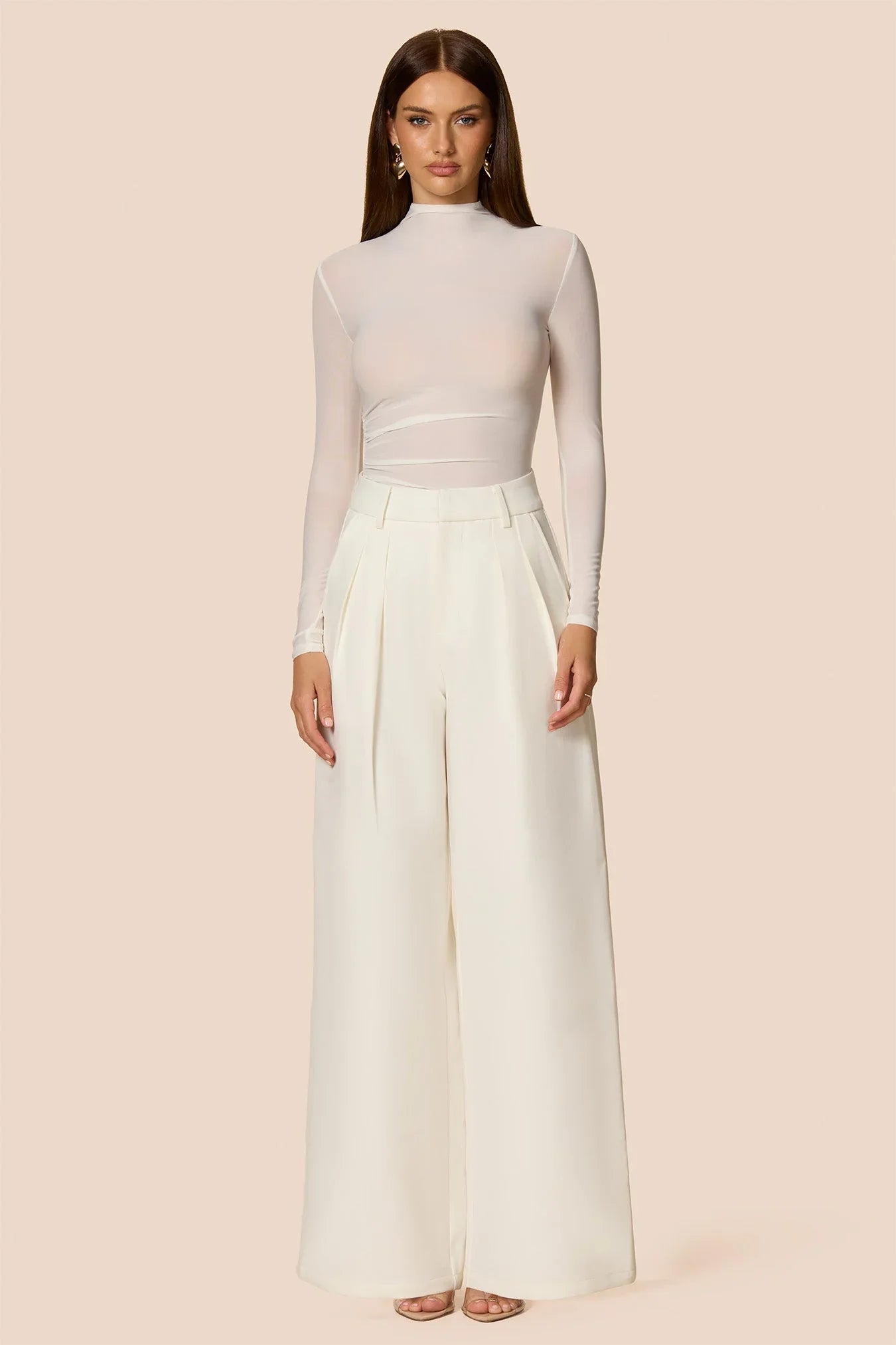 Nookie Monde Pants - Ivory