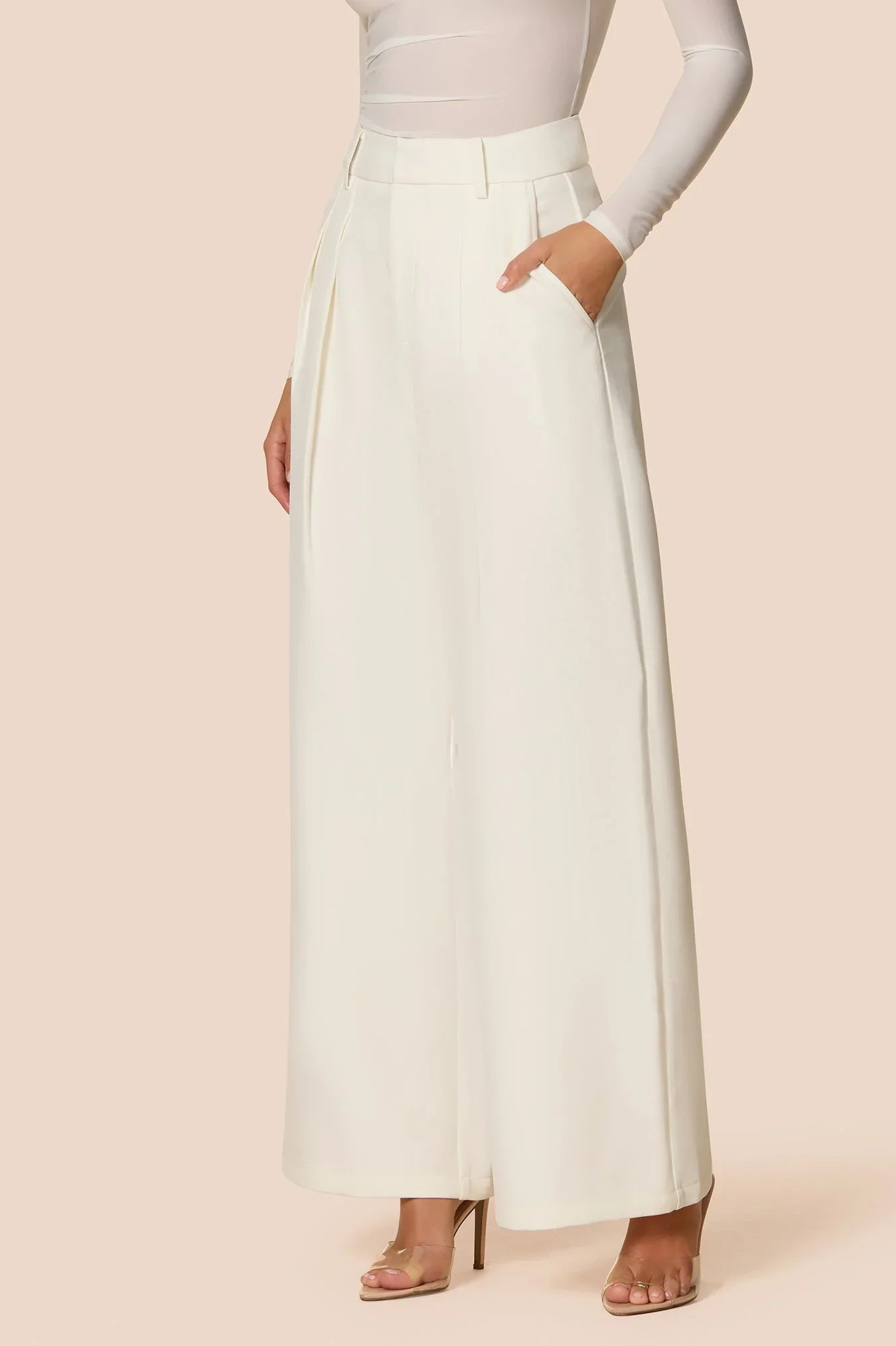Nookie Monde Pants - Ivory