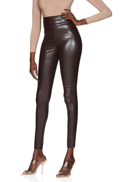 Nookie Viktoria Pants - Chocolate Matte