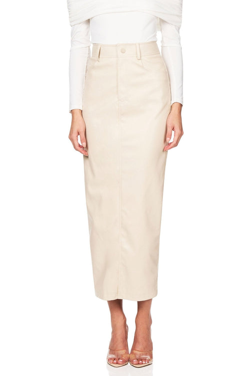 Nookie Off Duty Skirt - Cream