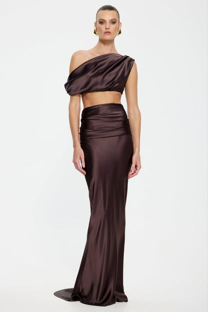 Perez Skirt - Chocolate