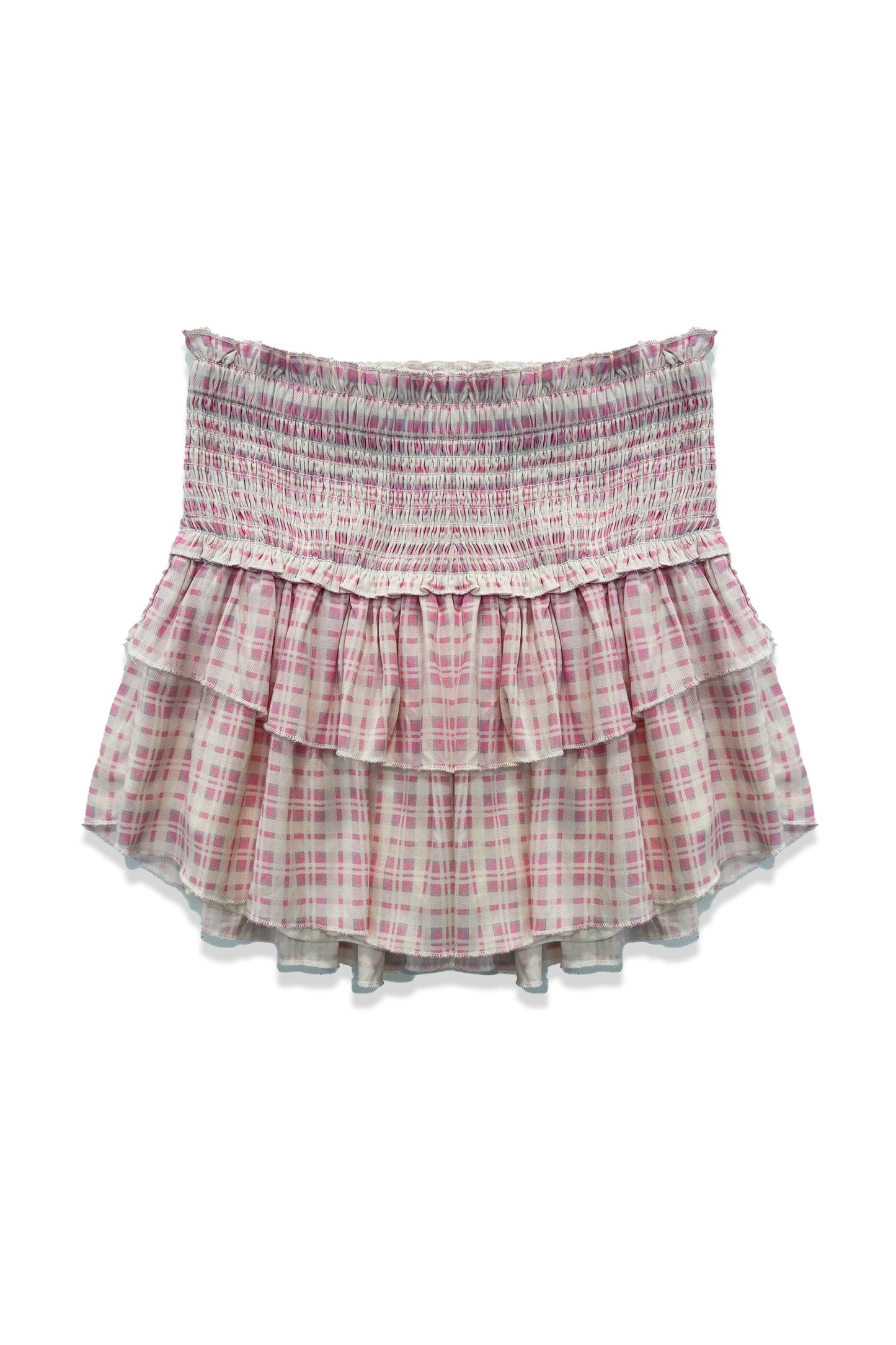 JUNIOR BIANCA PRINTED TIERED RUFFLE SKIRT - FINAL SALE
