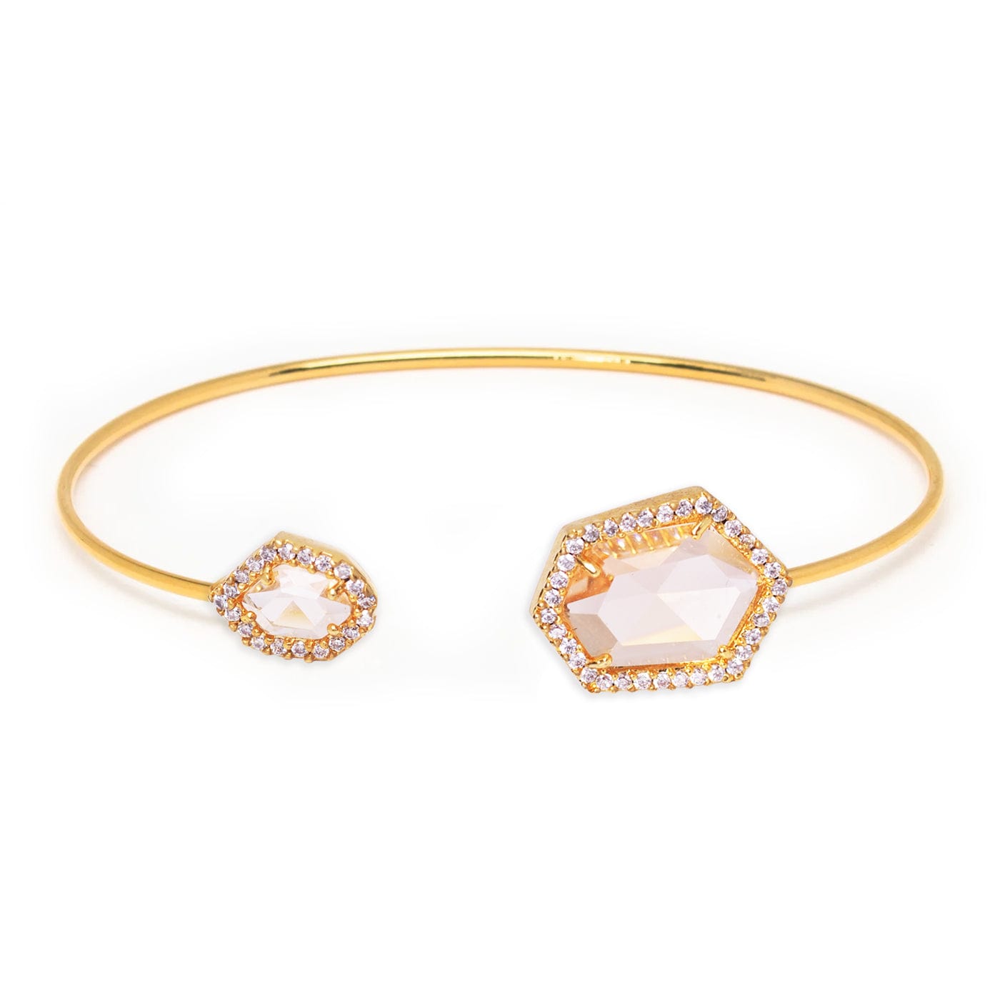 Hex Open Bracelet