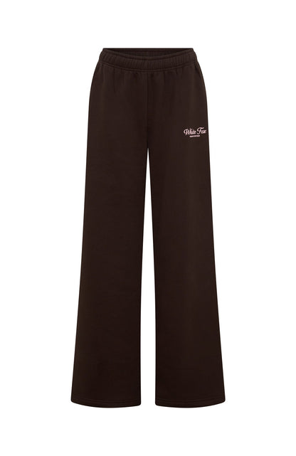 Verano Sixteen Lilia Wide Leg Sweatpants Chocolate